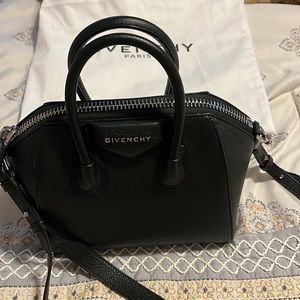 Givenchy mini antigona bag with dust bag included..used but still like new